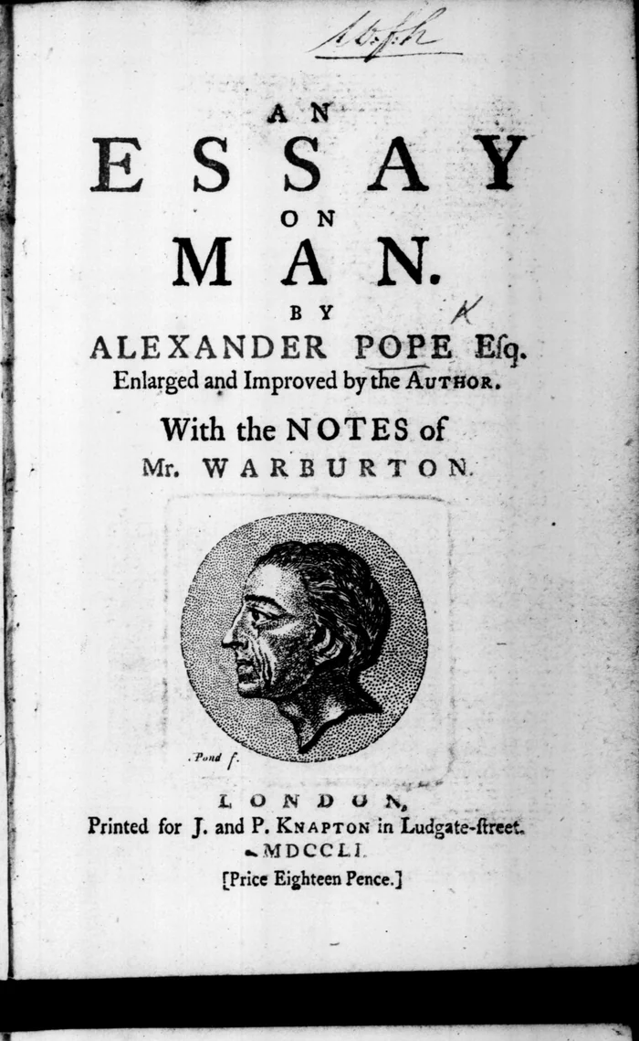 An Essay on Man cover