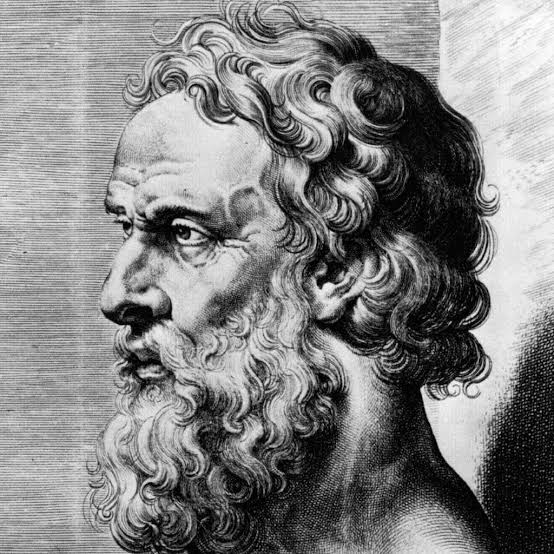 Profile sketch of Plato
