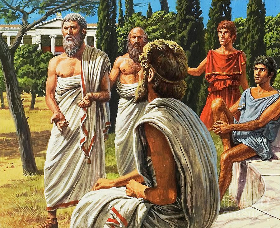 Plato teaching